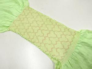 正絹　絞り　帯揚げ